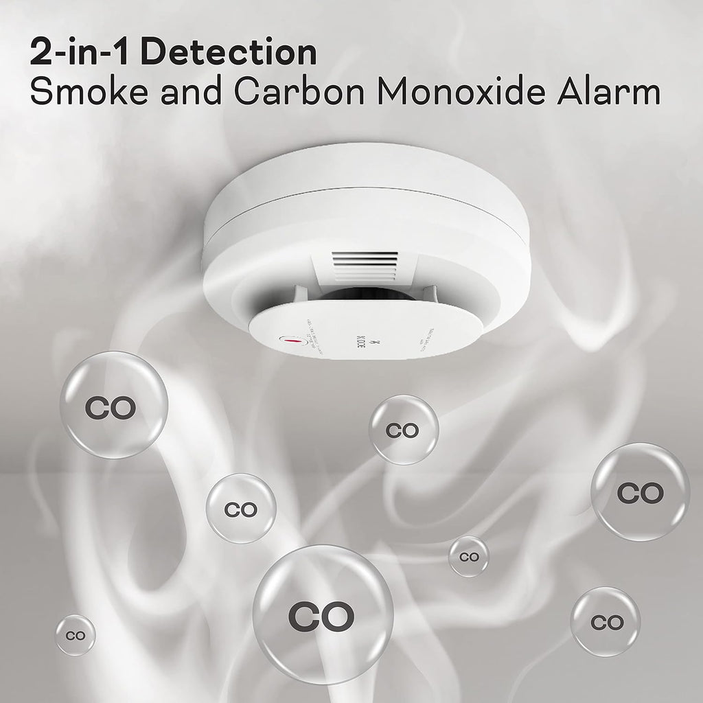 Kidde Smoke & Carbon Monoxide Detector, AA Battery Powered, 1 Pack B52263
