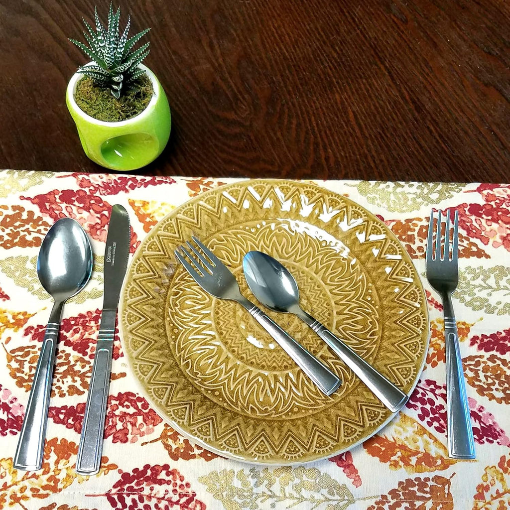 Gibson Home Flatware 24 Piece Set Silver C489868