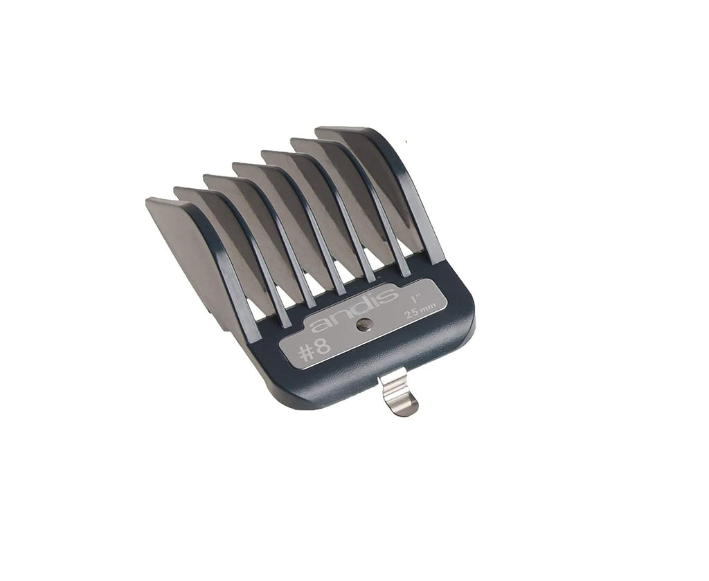 Andis Master Series Hair Clipper Attachment Comb Set, Black, 7 Count O726