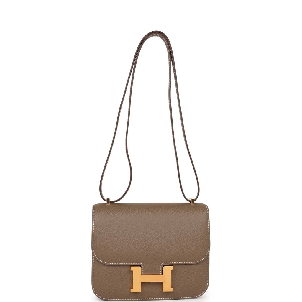 Epsom Leather Crossbody Bag 18cm k7q