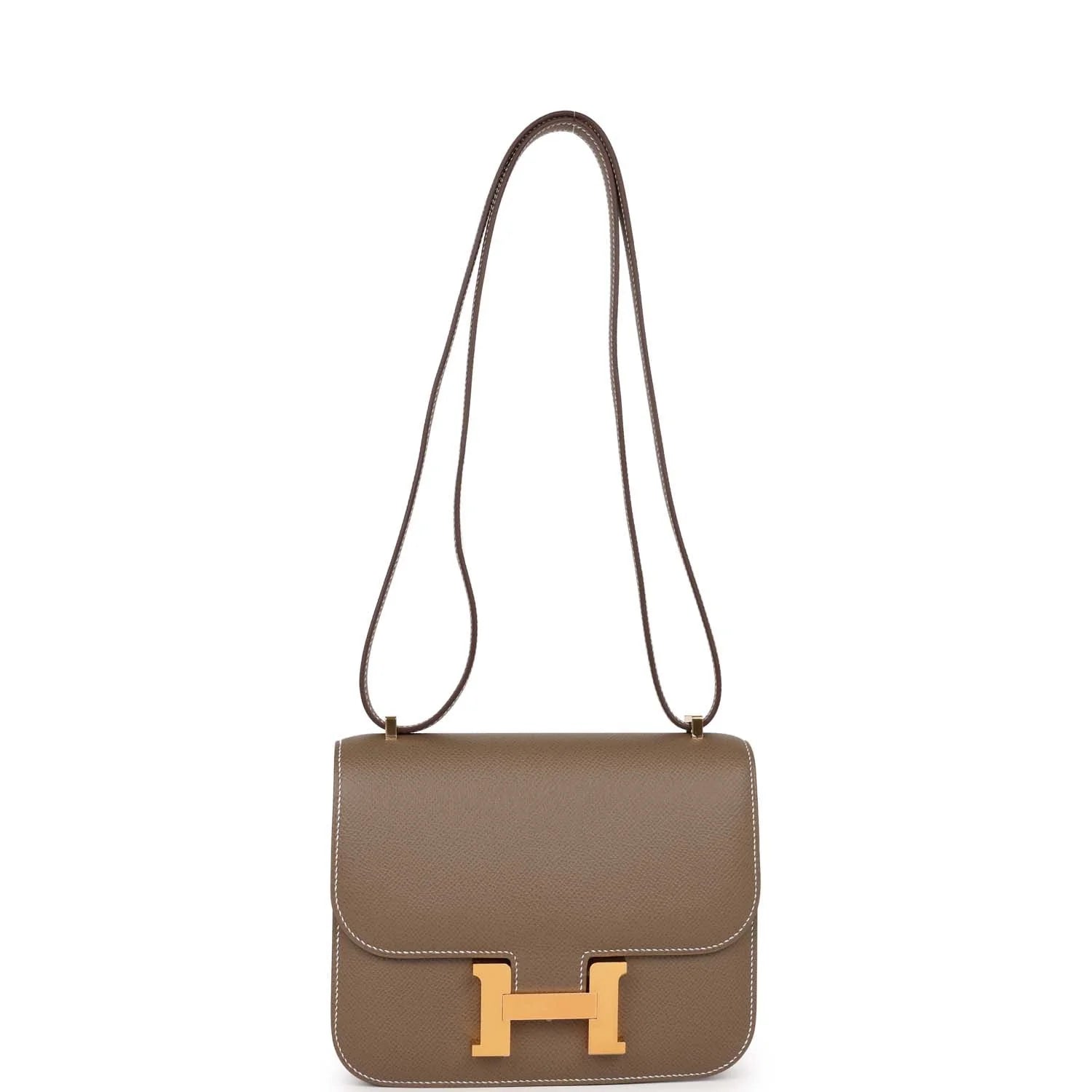 Epsom Leather Crossbody Bag 18cm k7q