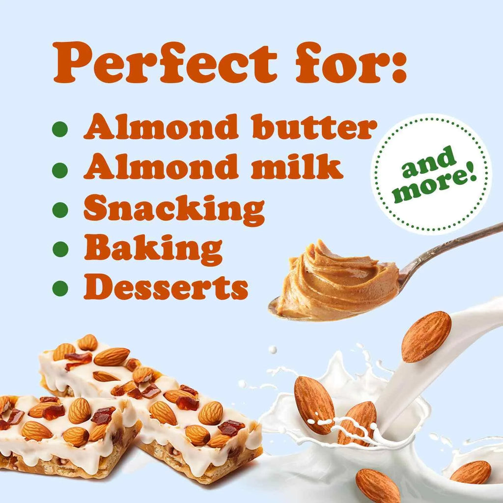 Organic Italian Raw Almonds, 3 Pounds by Food to Live X334536
