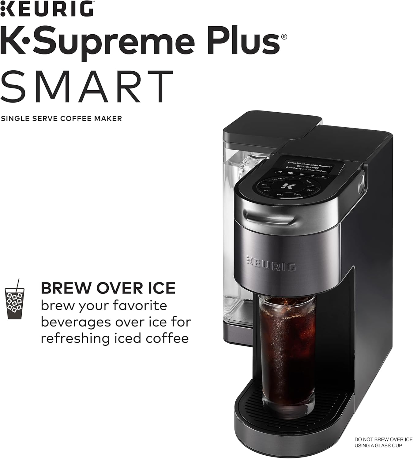 Keurig K-Supreme Plus SMART Single Serve Coffee Maker with Dunkin' Original Blend, 60 K-Cup Pods T51514